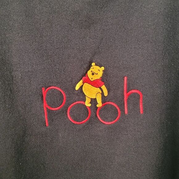 Vintage 80s Winnie The Pooh Embroidered Crewneck Sweater Size Large - Picture 4 of 8